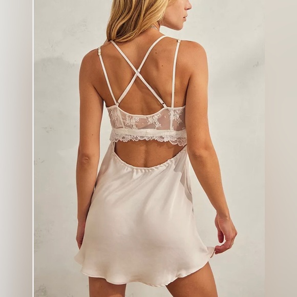 Free People Ready Now Mini Slip - Picture 3 of 4